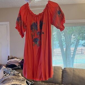 JODIFL Bright Red Dress